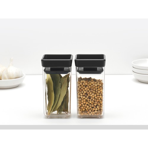 Indai biriems produktams Brabantia TASTY+, tamsiai pilkos sp., 2 vnt. 150 ml