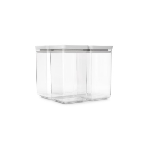 Indai biriems produktams Brabantia TASTY+, šviesiai pilkos sp., 3 vnt.