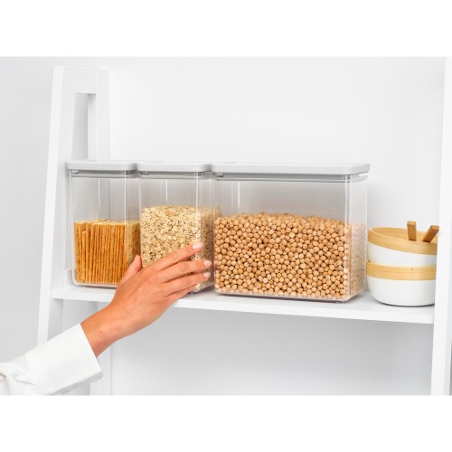 Indai biriems produktams Brabantia TASTY+, šviesiai pilkos sp., 3 vnt.
