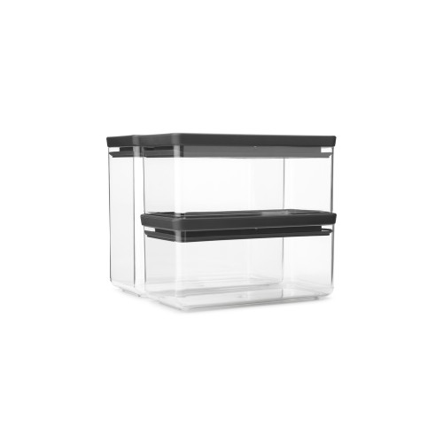 Indai biriems produktams Brabantia TASTY+, tamsiai pilkos sp., 3 vnt.