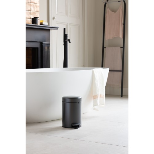 Šiukšlių dėžė Brabantia NEWICON, pilkos sp., 5 l