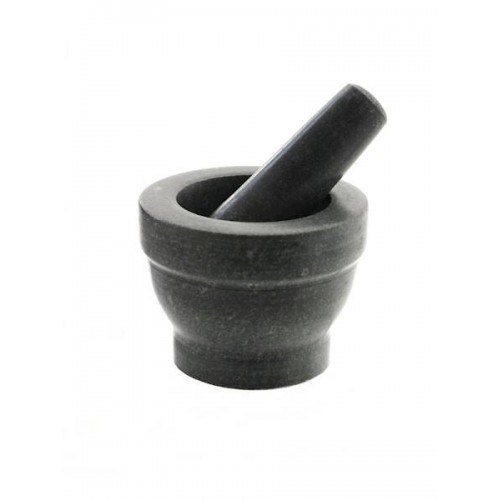 Prieskonių grūstuvė Marble, pilkos sp., 15 x 9,5 cm