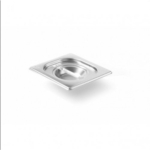 GN dangtis Hendi KITCHEN LINE, pilkos sp., 1/6 176x162 mm
