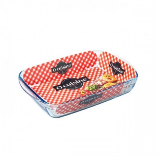 Stačiakampė stiklinė kepimo forma OCUISINE, 39x24 cm