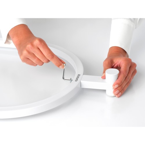 Pastatoma pakaba Brabantia Linn , balta,168x38cm