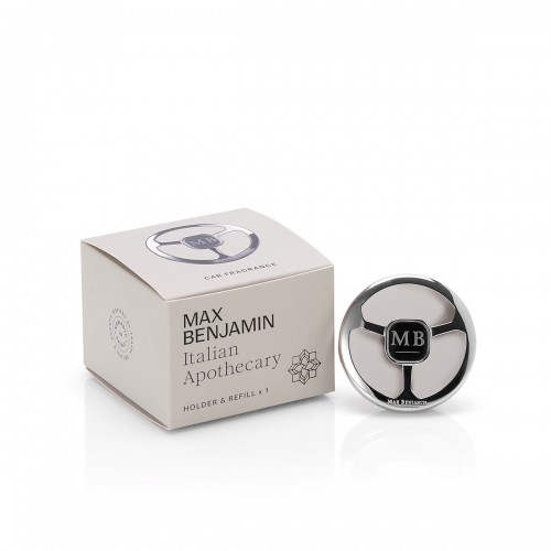 Automobilio kvapas su laikikliu Italian Apothecary, baltos sp. *