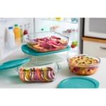 Indas su dangčiu šaldymui – kepimui COOK & STORE, 40 cm x 27 cm, 4,9 l