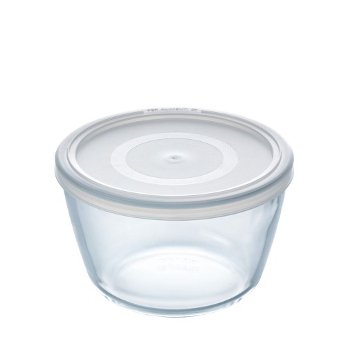 Indas su dangčiu šaldymui – kepimui COOK & FREEZE, skaidrios sp., 15 cm x 10 cm, 1,1 l