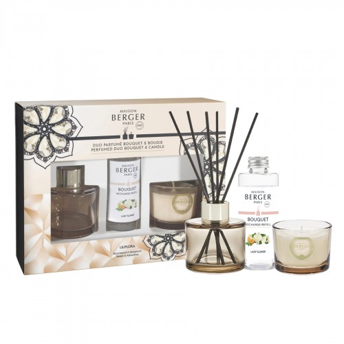 Kvapo namams rink. Maison Berger mini Duo ETERNITY, kvapas 90 ml ir žvakė 80 g