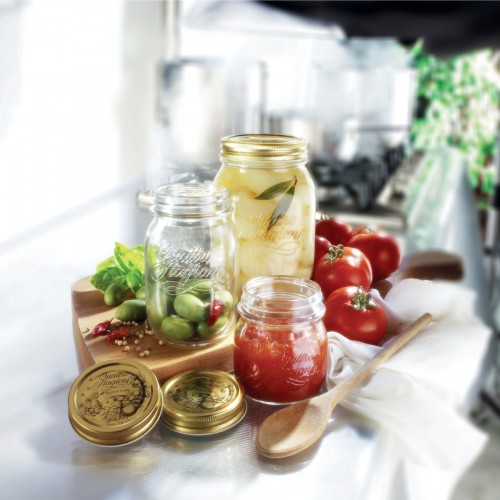 Birių produktų indų dangteliai Bormioli Rocco QUATTRO, 3 vnt.