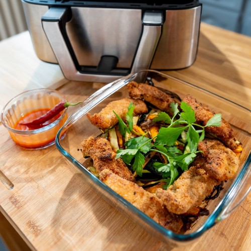 Indas karšto oro gruzdintuvei Pyrex AIR FRYER, 20 x 17 cm, 1 l