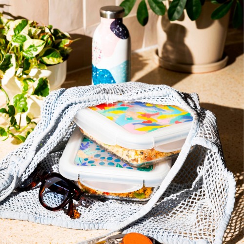 Hermetinis indelis maisto laikymui Pyrex COOK&GO GREEN, 20 x 15 cm 0,8 l