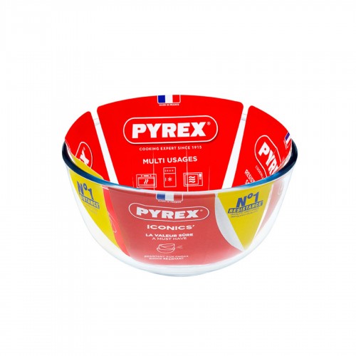 Stiklinis dubuo Pyrex ICONICS, 24 cm, 3,1 l