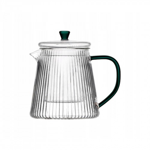 Borosilikatinis arbatinukas JUSTINE GREEN, 1 l