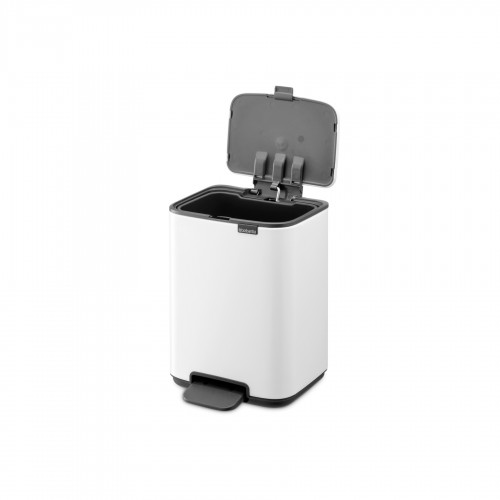 Šiukšlių dėžė Brabantia Bo, baltos sp., 4 L