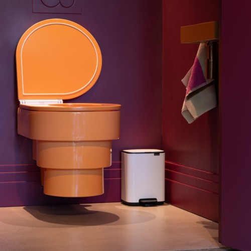 Šiukšlių dėžė Brabantia Bo, baltos sp., 4 L