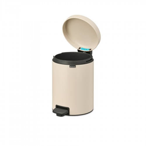 Smelio spalvos šukšlių dėžė, pakeliamu dangčiu Brabantia NEWICON, 5 l