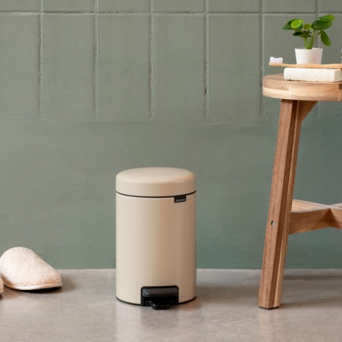 Smelio spalvos šukšlių dėžė, pakeliamu dangčiu Brabantia NEWICON, 5 l
