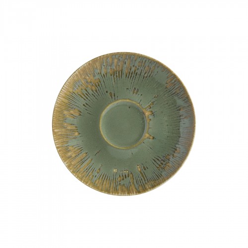 Lėkštutė po puodeliu Bonna SNELL SAGE, žalsvos sp., 12 cm