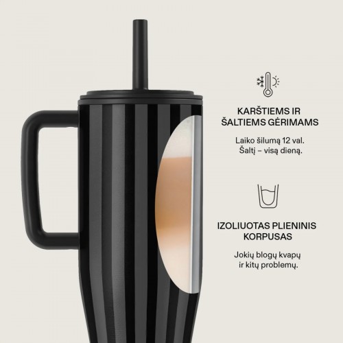 Kelioninis puodelis Burga Nightfall, 1,2 l