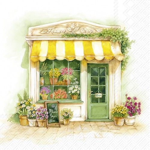 Servetėlės IHR FLOWER SHOP, 33 x 33 cm