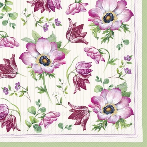 Servetėlės IHR BLOSSOM WHISPER, kreminės sp., 33 x 33 cm