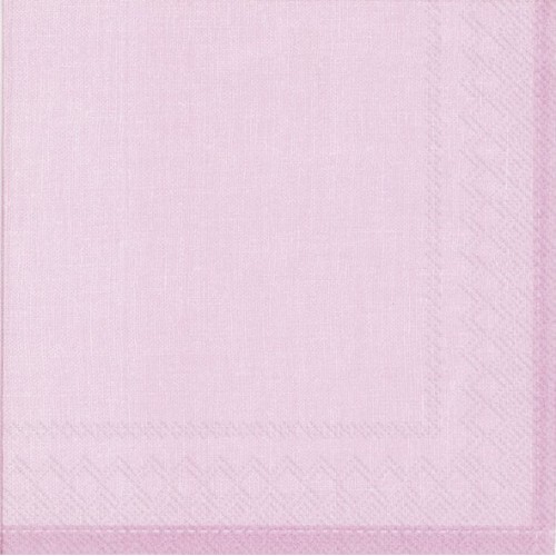 Servetėlės IHR LINEN, šviesiai rožinės sp., 25 x 25 cm