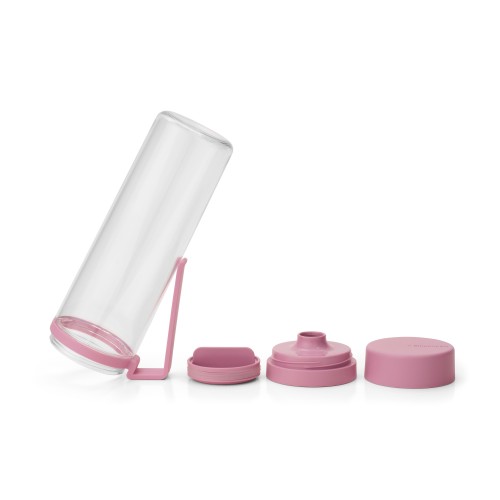 Gertuvė su sieteliu Brabantia MAKE & TAKE, rožinės sp., 0,5 L