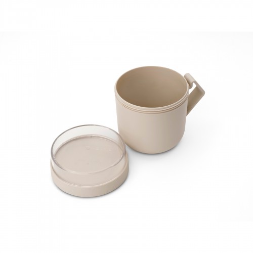 Sriubos indelis Brabantia MAKE & TAKE, smėlio sp., 0,6 L