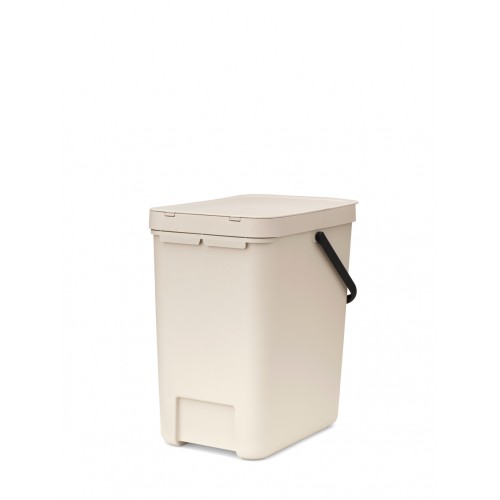 Šiukšlių dėžė Brabantia SORT & GO, smėlio sp., 25 L