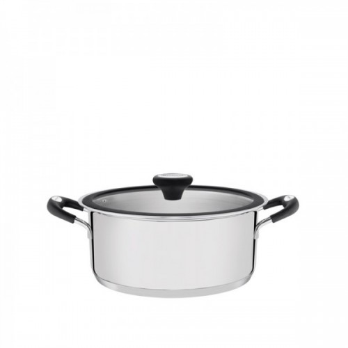 Indukcinis žemas puodas Tramontina SOLAR SILICONE 20 cm, 2,8 l