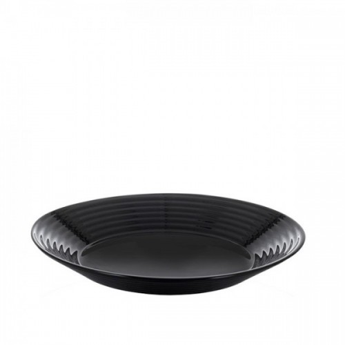 Juoda lėkštė sriubai Luminarc HARENA BLACK, 23,5 cm